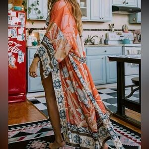 Vibrant Floral Bohemian Style - LightweightNon-Stretch Viscose